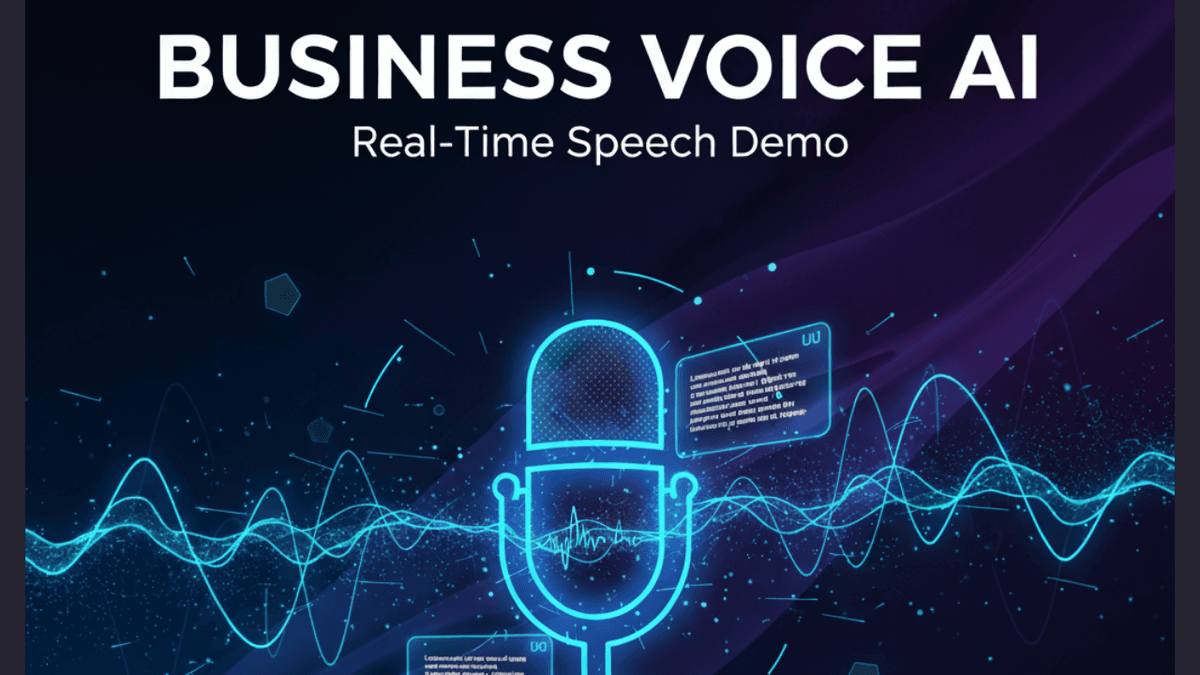 Business AI Voice Tool
